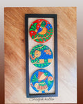 Shoilpik Premium Hand-Painted Cultural Wall Art