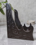 Traditional Wooden Reshmi Churi Stand Organizer